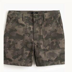 NWT J. Crew women’s cargo shorts Camouflage size 10